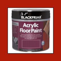 Blackfriar - Acrylic Floor Paint - Hard Wearing - Tile Red - 5 Litre