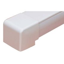 Gomito Esterno A 90 Super Optimal Trunking - Bianco 9003 80x60