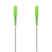 Cable de fibra óptica monomodo AISENS G657A2 – 50 metros – Diámetro 3.0 mm – Pérdida de inserción < 0.3 dB – Retorno de señal > 50 dB