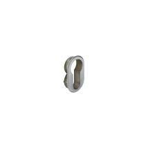 Rosetta Ovale PZ Punzonato Nichelato n. 7420 – Ferramenta per Porte – Accessori per Maniglie – 1677011294