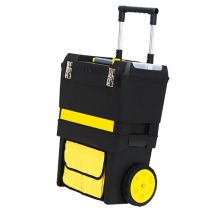 Switzer Workshop Stackable Rolling Tool Box 3 In 1 With Tilting Bin Toolbox Pull Handle