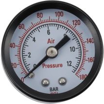 Manomètre – Pression max, Filetage plomberie, Matières, Configuration raccord – FINI