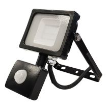 Slimline-projektor Led-außen - 10w - Detektor - Ip65 - Franelec Spotledep10det