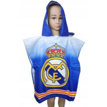 Poncho Real Madrid 100% Cotone, Asciugamano Poncho