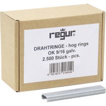 60724 Drahtringe 2500 St. Abmessungen (l X B) 16 Mm X 8 Mm - Regur