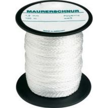 Cordeau Mason, Perlon, Colore: Naturale, Lunghezza 100 M, Resistenza Meccanica Circa. 50 Kg, Diametro: 1,2 Millimetri