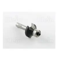Fresa Klein A Raggio Concavo Con Cuscinetto Diametro Fresa D: 16,7 Mm Raggio R: 2 Mm Altezza Tagliente B: 8 Mm Lunghezza Totale L: 47 Mm Dia