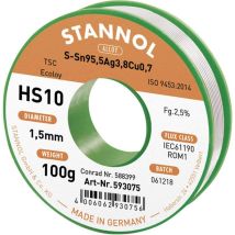 Stannol Cable Para Soldar Sin Plomo 1,5 Mm 100 G