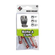 Kit De Fijación De Anclaje Multimaterial De 4 Piezas Para Cajas De Llaves Red Head