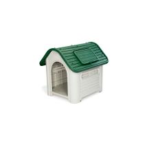 Cuccia Per Cane Di Taglia Media Gardiun Dakota 87x72x75 Cm Fabbricata In Resina Colore Beige/verde