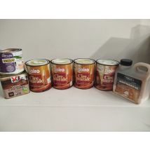 Lot De 7 - Bondex V3v Boiro Woca - Finitions Bois Et Murs - Multi-teintes Et Haute Résistance - Voir Photos