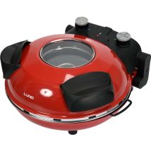 Pizzaofen Lund 1200 W 67480 Mit 5 Stufen De Temperaturregelung De, Bis 400 °c, Kompakt Und Effizient Für Den Einsatz Zu Hause Und Im Büro.