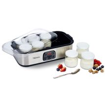 Yaourtière Électrique Triomph Etf2151 Avec 8 Pots De 180ml, Automatique Yaourtière Avec Écran Numérique, Thermostat Réglable