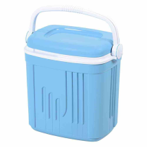 B-Ware Eda Iceberg Kühlbox Blau Weiß 20 Liter Campingausrüstung Box Getränkebox
