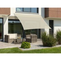 Sonnensegel Teneriffa 360x360 Cm Natur