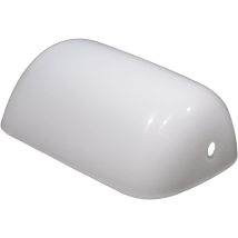 Schreibtischlampenschirm Weiß 22,5cm Glas Ersatzschirm Glaslampenschirm Für Bankerlampe Tischlampenschirm Für Schreibtischlampe