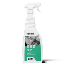 Pulitore Lucidante Inox Brill 750 Ml Per Acciaio Inox