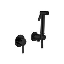 Paffoni - Set Bidet Da Incasso A 2 Fori Con Miscelatore E Doccetta Colore Nero Opaco Kitdup110no Nero Opaco