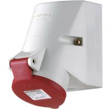 Mennekes Twincontact Toma De Pared Rojo Blanco 16 A 400 V