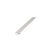 Alu-flachstange 2000/20x2 Mm Silberfarbig