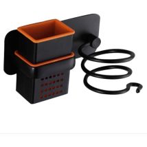 Porta Asciugacapelli Senza Fori, Organizer Multifunzionale In Alluminio Per Asciugacapelli, Porta Asciugacapelli Da Parete, Per Bagni, Camere Da Letto
