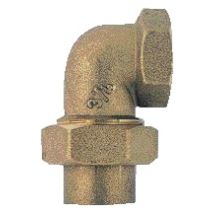 Ellenbogenverbinder Aus Messing, Eisen, Kupfer, Weiblich - 96gcu 26x34 28