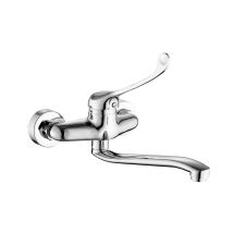 Grifo monomando de cocina Lirio – Caño giratorio – Cartucho cerámico 40 mm – Color cromo – 25 x 7 x 38 cm