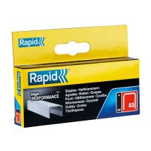 53/14mm Galvanised Staples (pack-2500) - Rapid