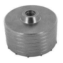Silverline – TCT Core Drill Bit 115mm – Heavy Duty Steel Body – Ideal for Brick, Concrete, Asphalt – Compatible with 1/2" BSP Arbors