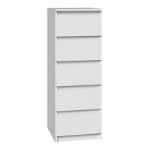 Cdf Moderne Kommode Malwa W5 Farbe: Weiß Schrank Für Dokumente, Kleinigkeiten Ideal Für Wohnzimmer, Schlafzimmer, Kinderzimmer, Jugendzimmer Und Büro 