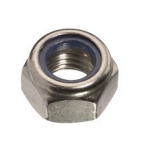 Schachtel M 50 Stk. Selbstbremsende Mutter Zink M 6 Fadix