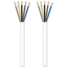Câble H05 Vv-f 5 X 2,5 Mm², 3 M Schaum 323000