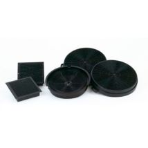 Aktivkohlefilter Cata 02859398 Schwarz 19 Cm 2 Stück