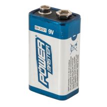 Super-alkali-batterie, 6lr61, 9 V Einzelpackung