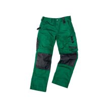Excess Professional Workwear - Pantaloni Campo, Taglia 50, Verde / Grigio