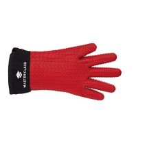 Kitchencraft - Guanto Da Forno Con Dita, In Silicone, Rosso, Taglia Unica