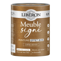 Peinture Intérieur Effet Bois Liberon Chêne Moyen Mat 700 Ml