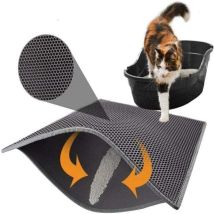 Tapis De Litière Pour Chat Tapis De Litière Pour Chat. Bac À Litière Pour Chat. Tapis De Litière Pour Chat En Nid D'Abeille. Tapis De Litière Pour 