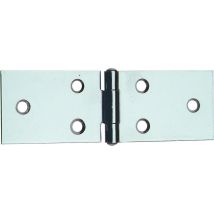 Aldeghi Luigi Spa - Langes Edelstahlscharnier Art. 122 Zoll Mm. 80 H(40+40)x31 Fester Stift 12 Stk.-ruheraum