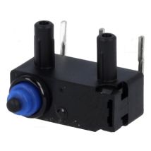 Mikroschalter ohne Hebel – SPDT – 0,1A/125V AC – IP67 – 1.000.000 Zyklen – 13,3 x 5,3 x 6,5 mm – OMRON