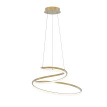 B-Ware Luce Ambiente Design Hängeleuchte Pendelleuchte Led Gold Coaster ø 60 Cm Cct
