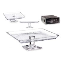 Pasabahce Madlen Piatto Per Torte In Vetro Trasparente