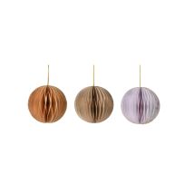 Rebecca Mobili Adornos De Bolas Colgantes Para Árbol De Navidad 12 Unidades Ø 8 Cm