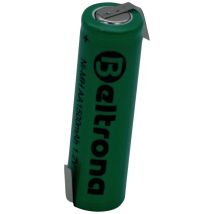 Aa1500 Batteria Ricaricabile Speciale Stilo (aa) Linguette A Saldare A Z Nimh 1.2 V 1500 Mah - Beltrona