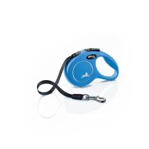 Flexi – Classic Tape Dog Lead – 3 m Retractable for Dogs up to 12 kg – Comfortable Braking System