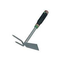FREUND – Zappetta a Lama Quadra Escher – Strumento da giardino per lavorare il terreno – Manico ergonomico, lama quadrata