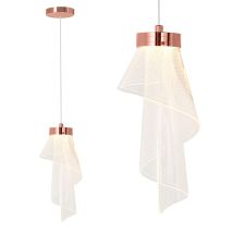 Lámpara De Techo Toolight App1765-1cp Rose