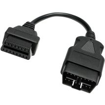 Prolunga OBD2 20 cm – 7800 – Cavo di concatenazione elettrico – Alta qualità, Plug & Play – Adapter Universe