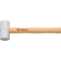 Aluhammer 750g – Zylindrischer Kopf aus Aluminium – Hickorystiel – Ideal für Blechverformung und Montagearbeiten