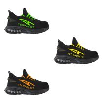 Technosafe - Scarpe Antinfortunistiche Neon Dark Mode S1pl Sr Esd - 44 - Giallo